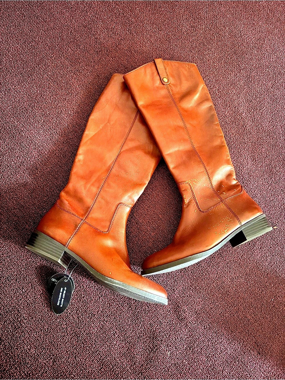 Vince Camuto Brown Heeled Boots NWT